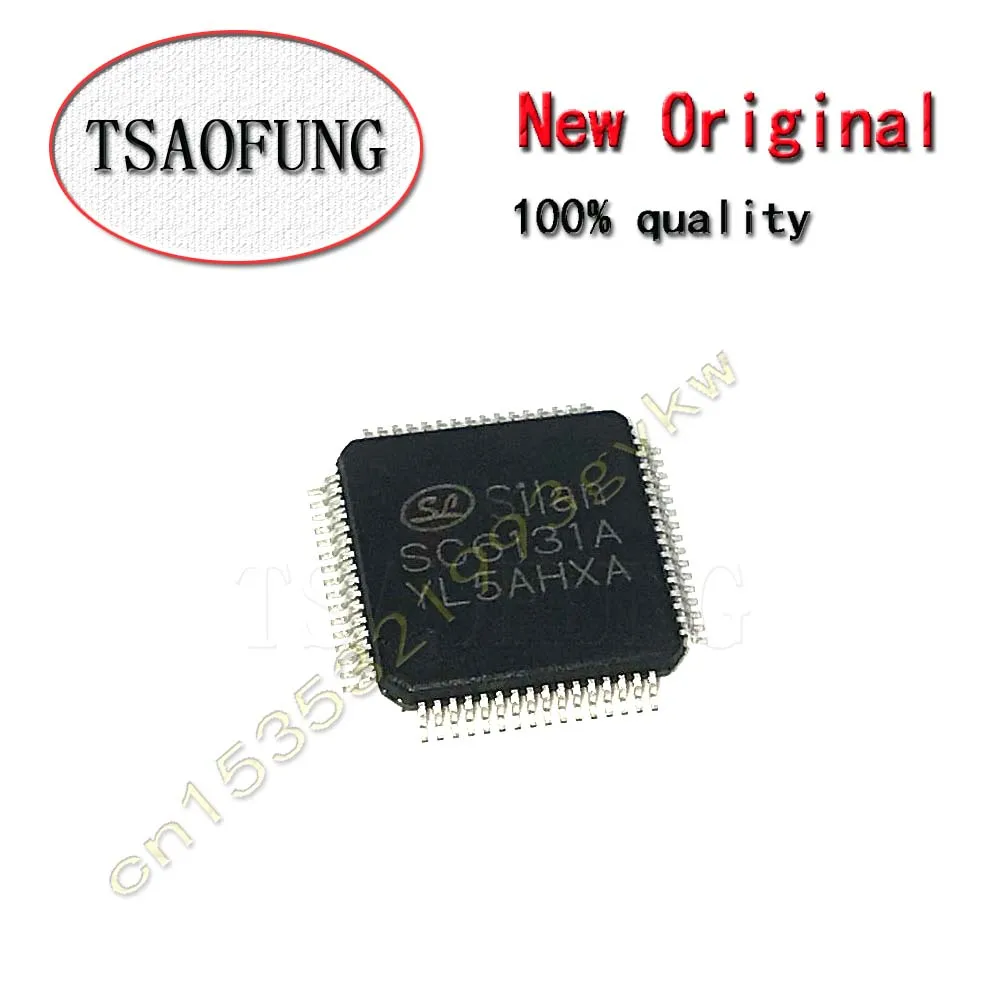 1Pieces SC6131A QFP64 Digital audio decoding and playing chip triode Electronic components Integrated circuit