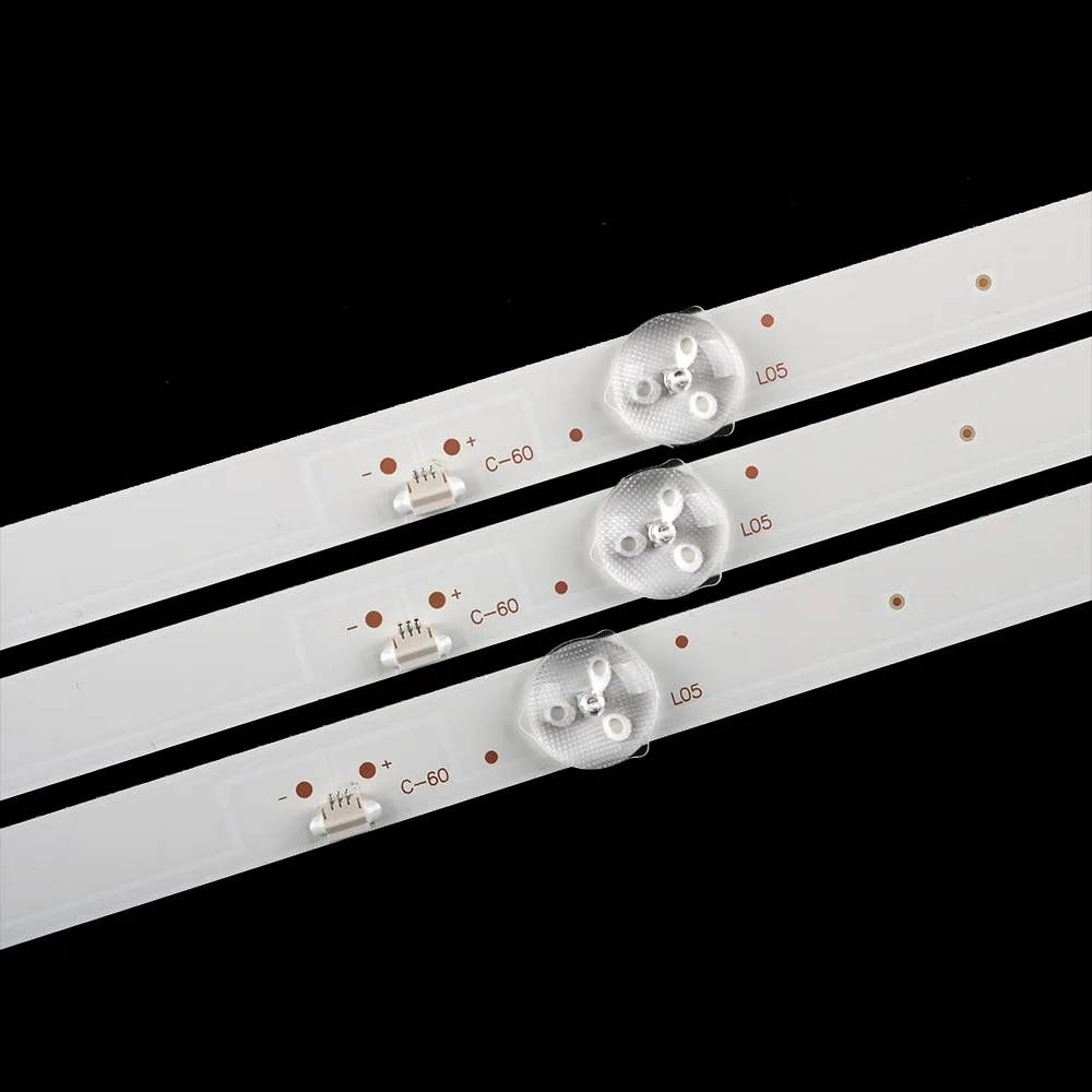 4/16pcs LED Backlight strip For JS-D-JP50DM-A101EC (80510) 101EC 50LEM-1043\\FTS2C D50-M30 v500dj6-qe1 10 lamp 6V/leds