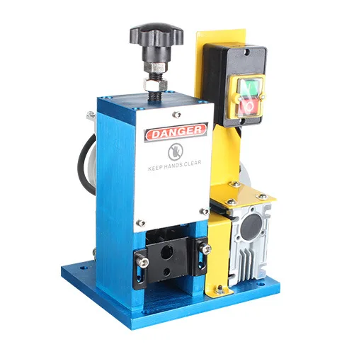 Cable Wire Stripping Machine 0.06-0.98 Inch  Electric Wire Stripper 1 Cutting Blade for cutting and Stripping Scrap Copper