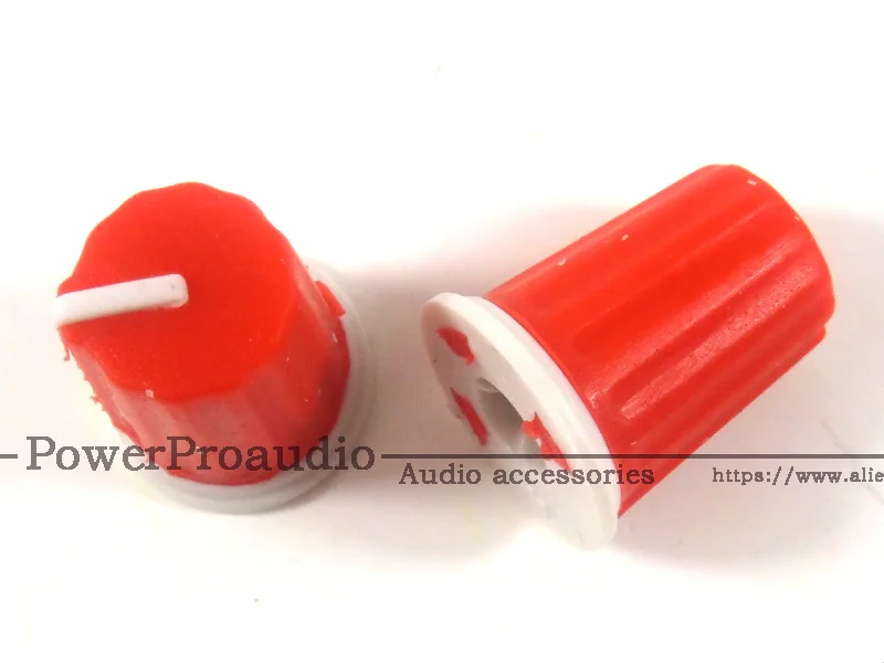 10pcs for Pioneer DJ MIXER DJM Mixer Mixing station knob cap / DIY color rubber potentiometer knob  DAA1305 red Color