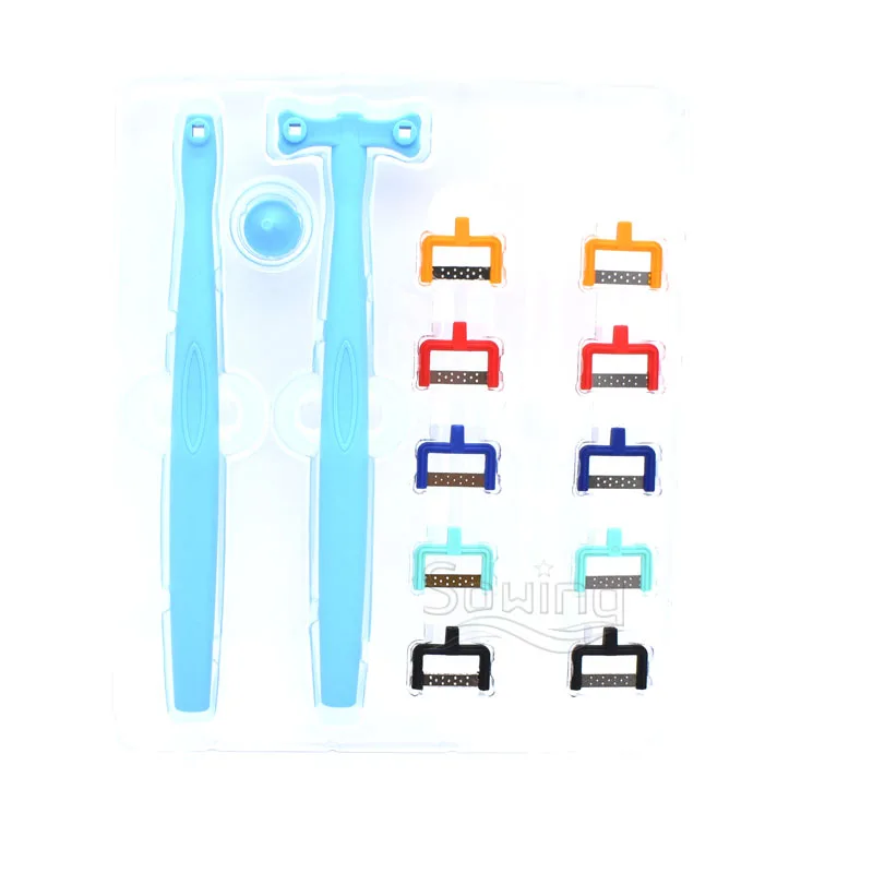 Interproximal Enamel Reduction Kit Dental Manual Teeth Polishing IPR Kit Reciprocating Stripping Kit Orthodontics