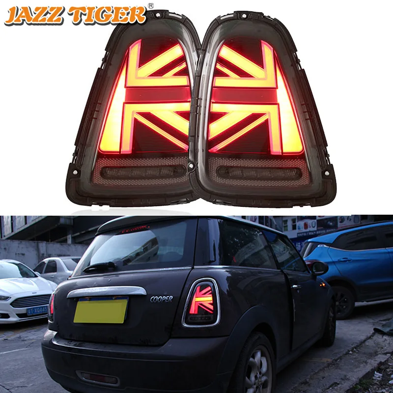 Tail Light Taillights For Mini Cooper R55 R56 R57 2007- 2013 Trailer rear lights led Stop signal for cars Fog Brake Reverse lamb