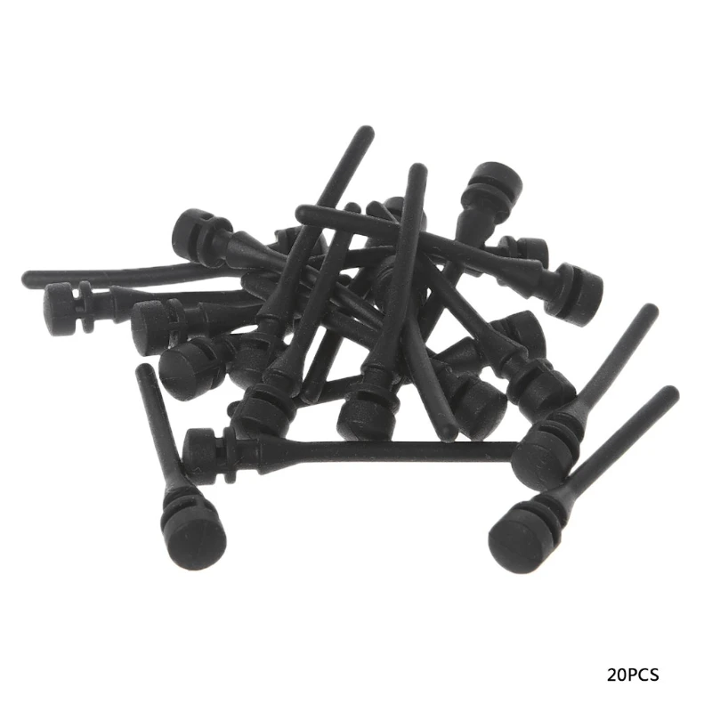 20Pcs Computer Case Fan Anti Noise Vibration Silicone Screws Shock Absorption