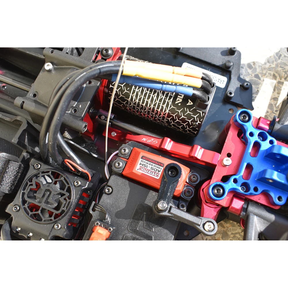 GPM ARRMA 1/7 INFRACTION LIMITLESS FELONY 6S Upgrade Accessories Metal Aluminum Front Chassis Brace Support Frame Rod ARA320511