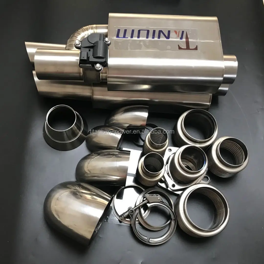 

2.5"/ 3"/3.5"/4" Universal Titanium Muffler