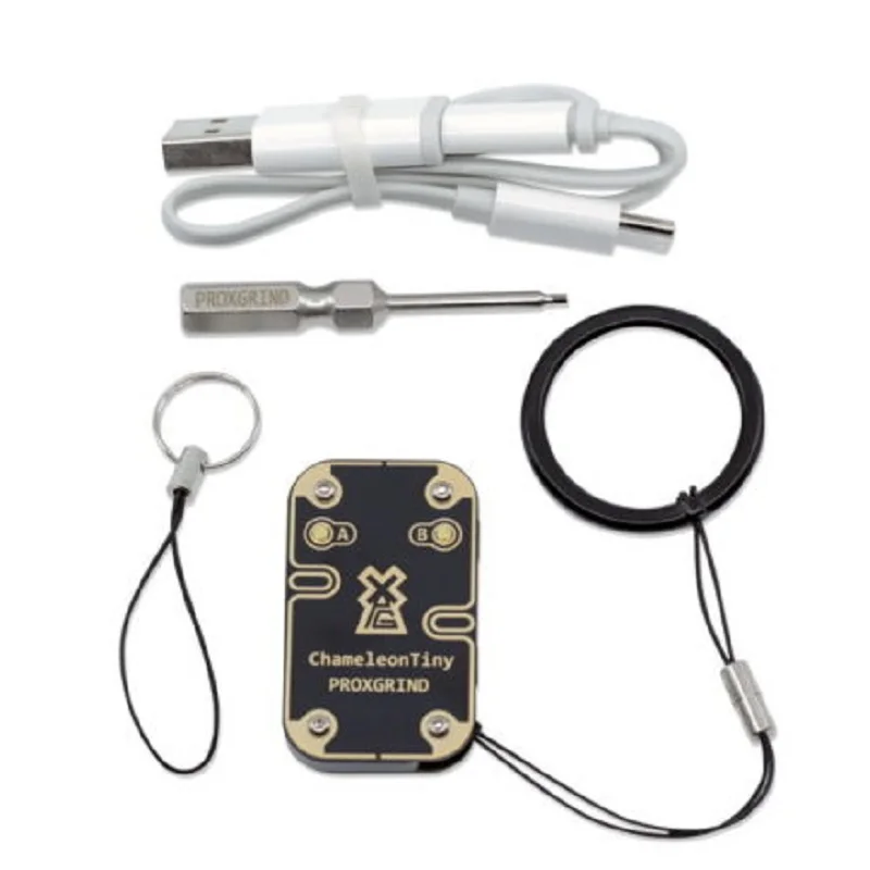 Official original ChameleonMini Rev G & ChameleonTiny By ProxGrind Portable&Comprehensive RFID High Freqency Reader and Emulator