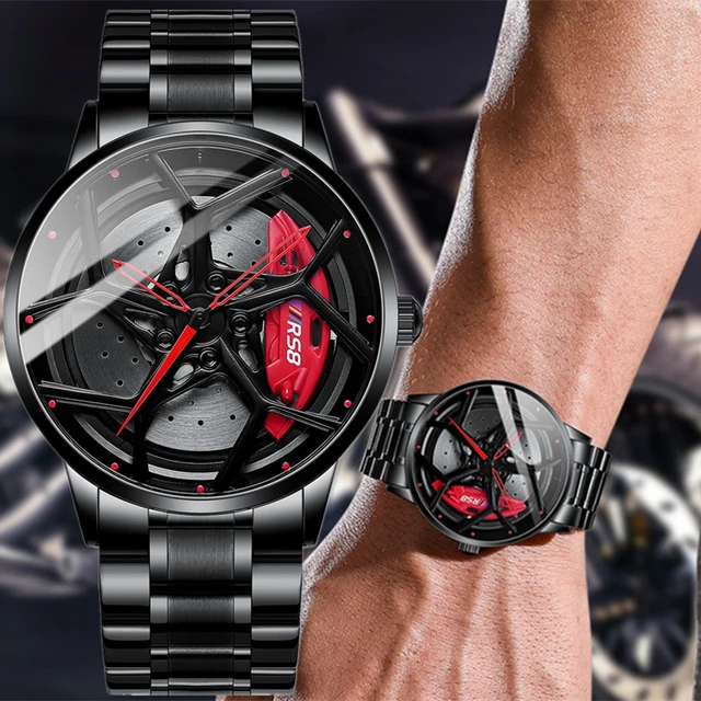 Audi sport  メンズウォッチ Audi Sport Watch, Mens, black/red | Watches | Lifestyle