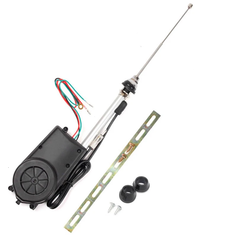 New car electric antenna radio car booster power supply antenna kit car signal electric 12V outside car antenna AM/FM radio