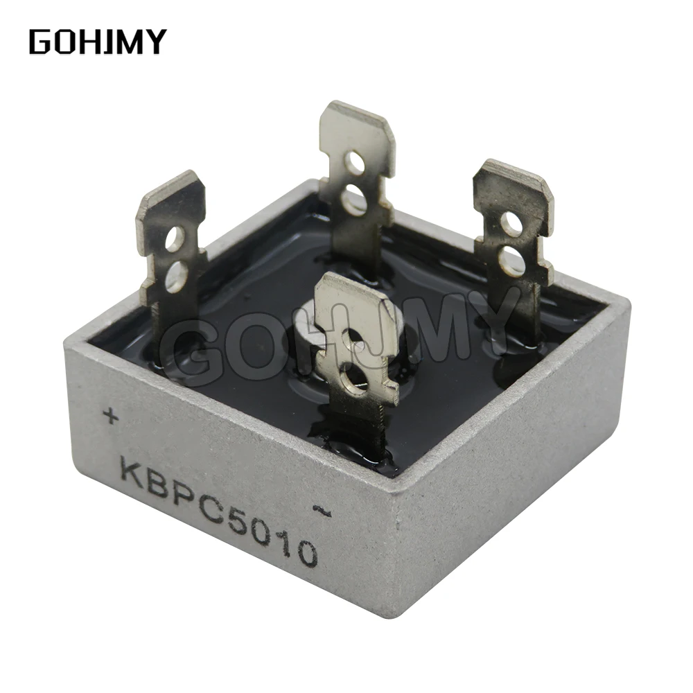 1PCS KBPC5010 KBPC2504 KBPC3510 KBPC1510 SKBPC5016 nova ponte Retificadora