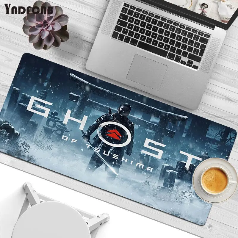 Ghost Of Tsushima 맞춤형 노트북 게임용 마우스 패드 고무 Mousemats Deak Mat For Overwatch/cs Go/world Of Warcraft