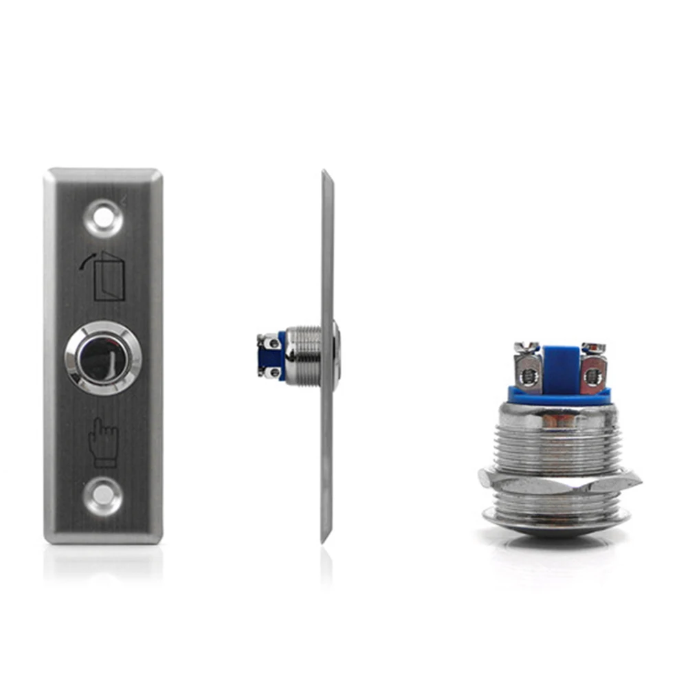 Lối Ra Nút Công Tắc Cho Cửa Điều Khiển Truy Cập Hệ Thống Cửa Đẩy Lối Ra Cửa Inox Dụng Cụ Mở Phát Hành Nút Bấm