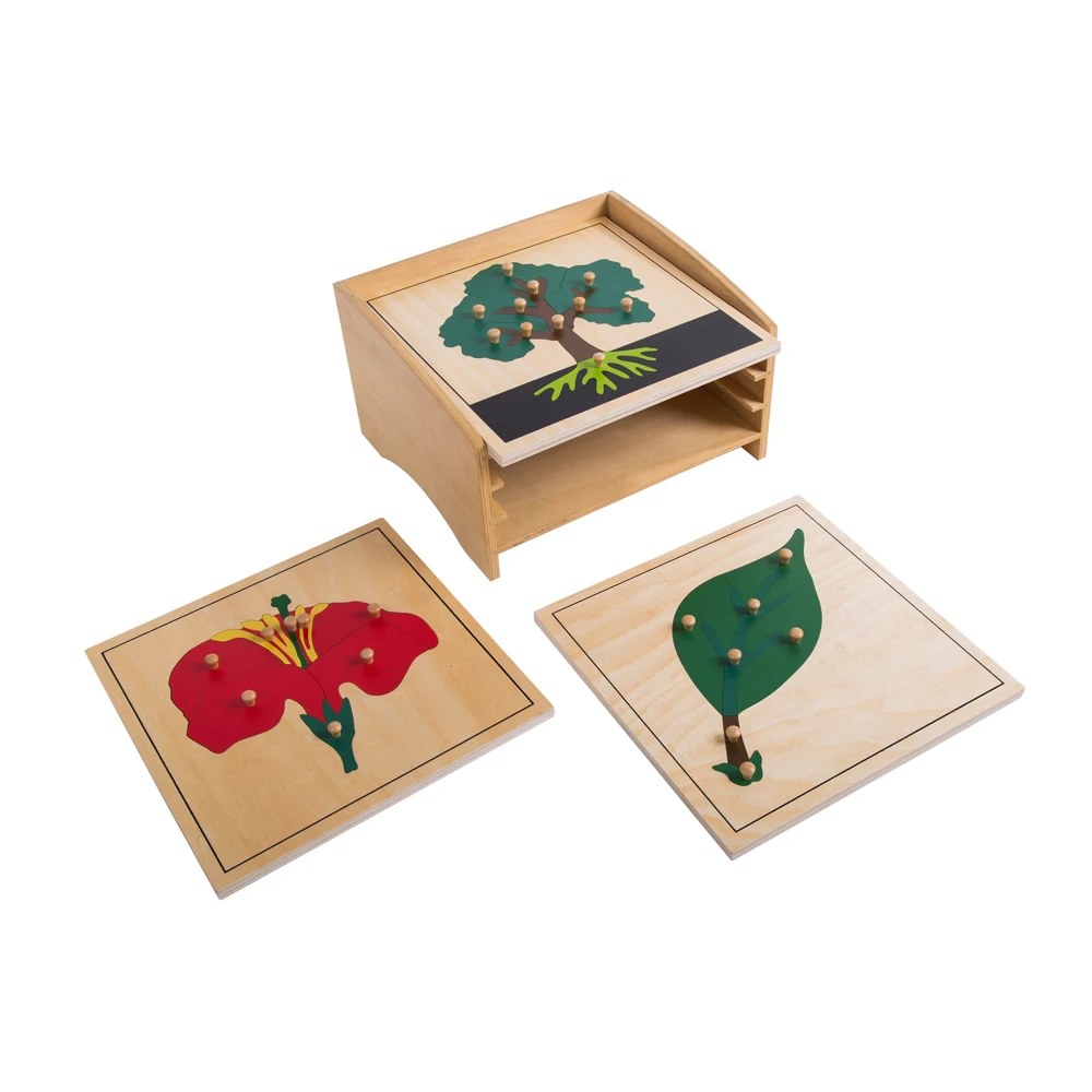 

Montessori Materials Wooden Flower Puzzle Wholesale Early Childhood Education Preschool Training Learning For Kindergarten Toys