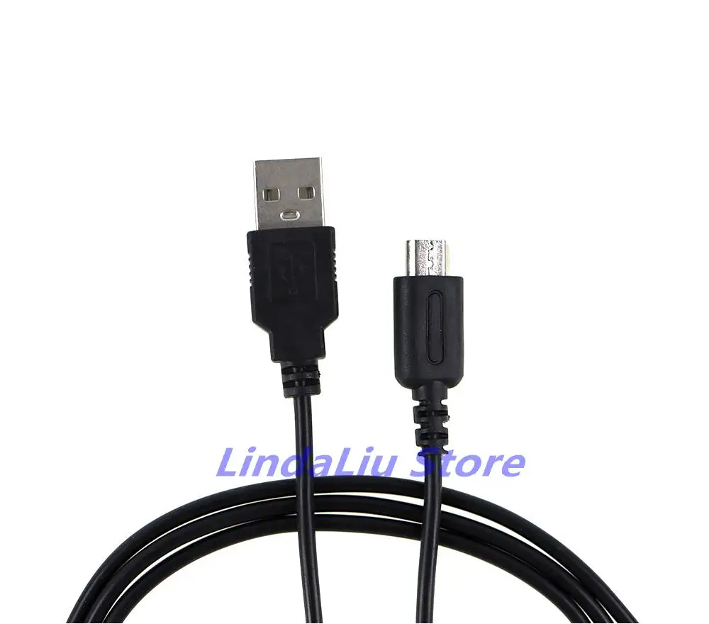 50 Buah Kabel Pengisi Daya Data USB Hitam untuk Jalur Kabel Daya Pengisi Daya NDSL untuk Nintendo DS Lite DSL NDSL