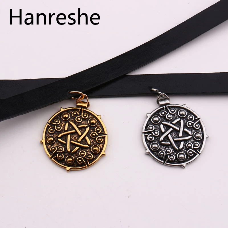 Witcher 3 Medallion 32cm+5cm Leather Choker Necklace the Wild Hunt Game Cosplay Jewelry Gothic Silver Color Pendant Women Gifts image 4