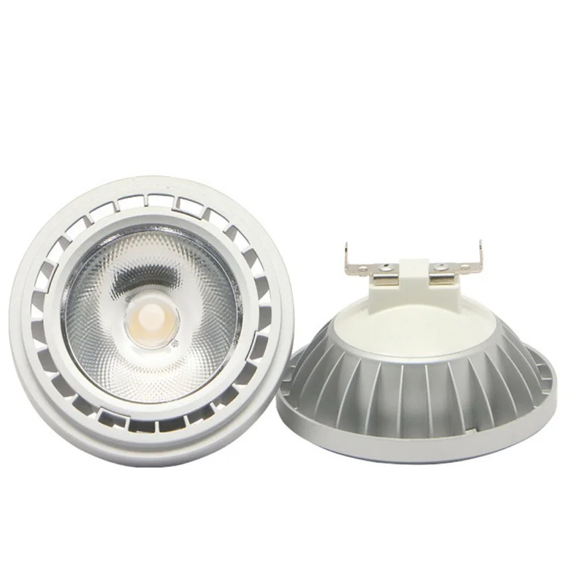 Imagem -03 - Grelha de Refletor Led Lâmpada Regulável Gu10 Qr111 ac Dc12v24v G53 Smd3030 12w 15w