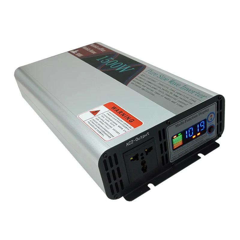 Miglior prezzo Off Grid 1500w Solar 12 v24v 220v Dc/ac power Inverter uscita singola