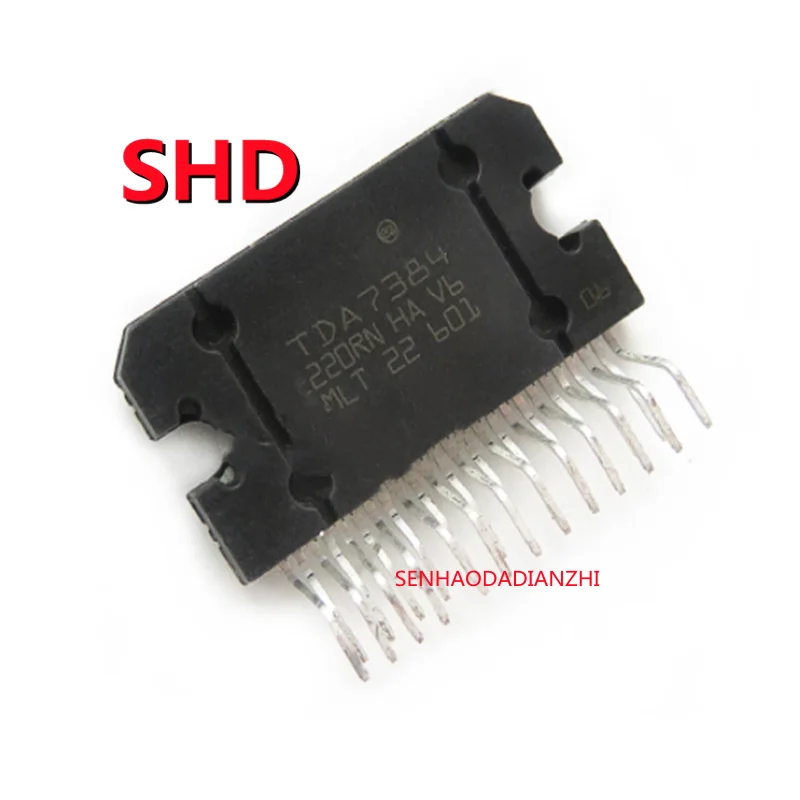 1pcs/lot TDA7384A TDA7384 ZIP-25 car amplifier chip original spot 4 x 35W QUAD BRIDGE CAR RADIO AMPLIFIER In Stock