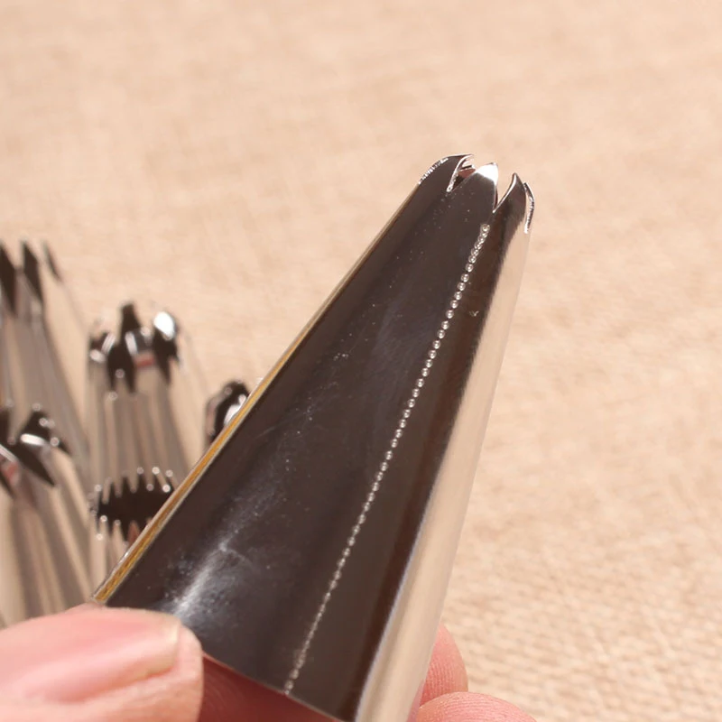 8-Piece Set Of Decorating Nozzles, Baking Cake Cream Tool Decorating Nozzle Set