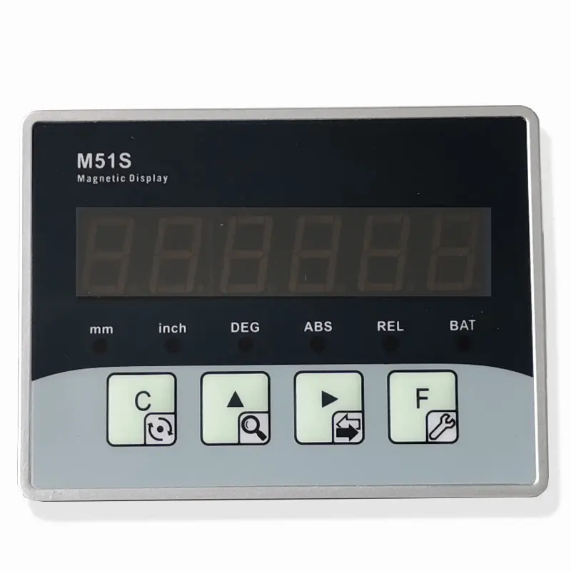 Imagem -03 - Sensor de Deslocamento Óptico Magnético Digital Sensor de Posição Transdutores Codificador Cnc Máquina de Marcenaria Torno Lcd Dro
