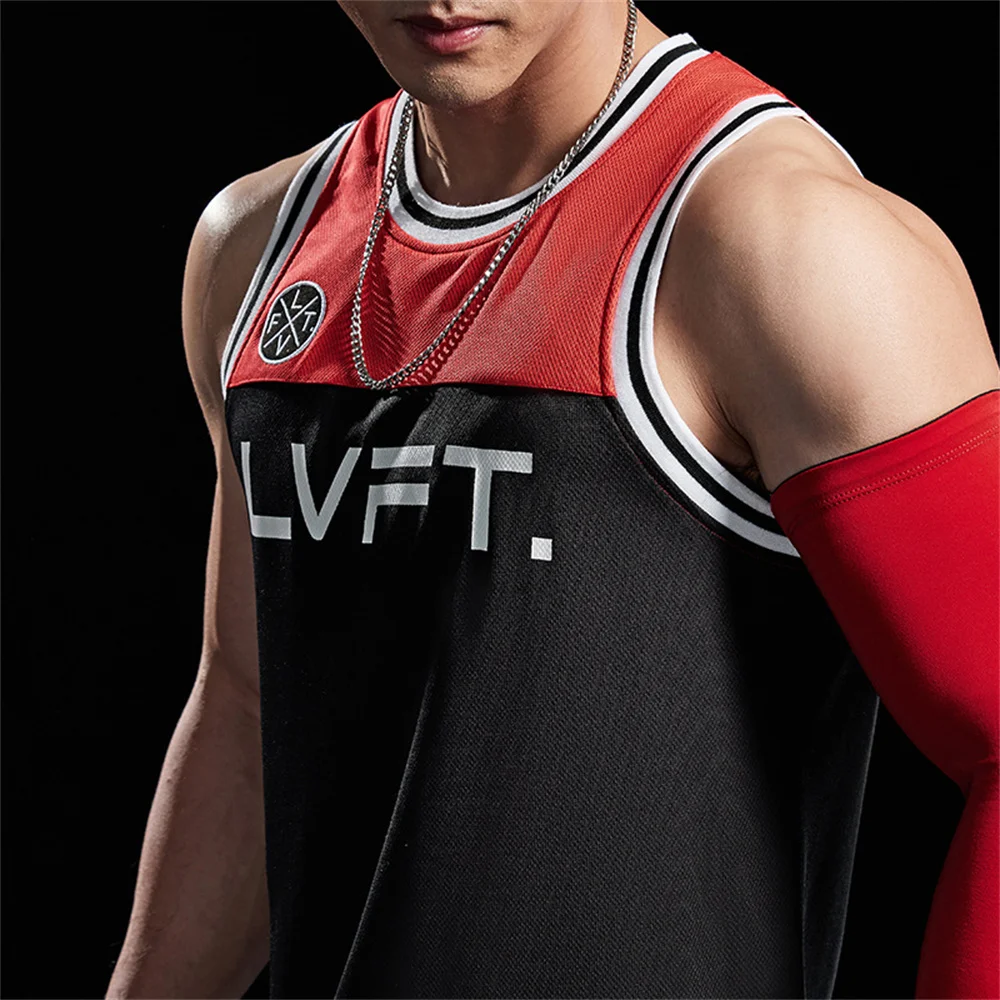 Brand NEW Gym Men Running Vest Workout Sleeveless Shirt Tank Top Bodybuilding Fitness Sport Fitwear Basketball Vests Muscle Men