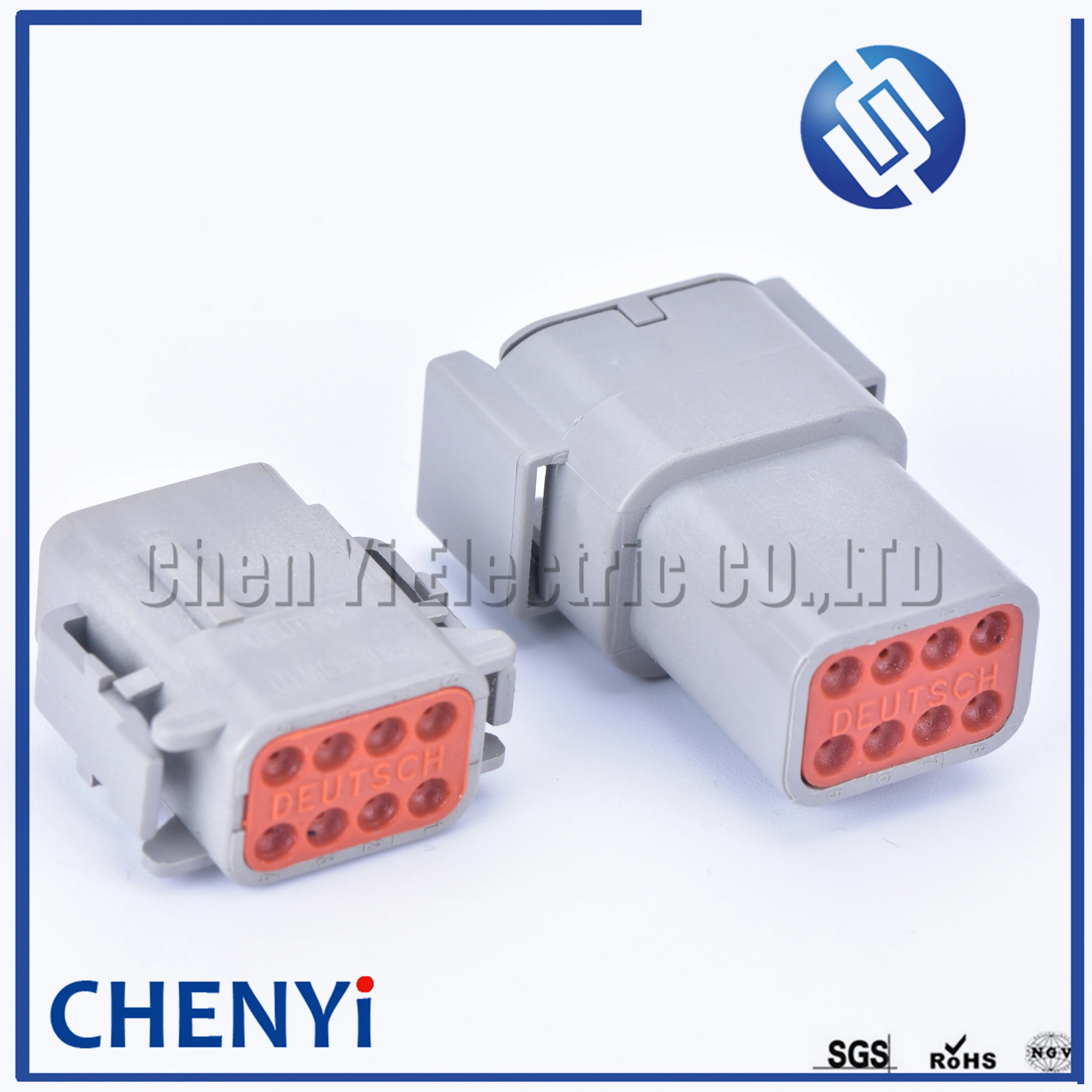 1 set Deutsch DTM 8pin connector DTM06-8S DTM04-8P Male Female Auto Waterproof Connector Automotive Sealed Plug ATM04-8P