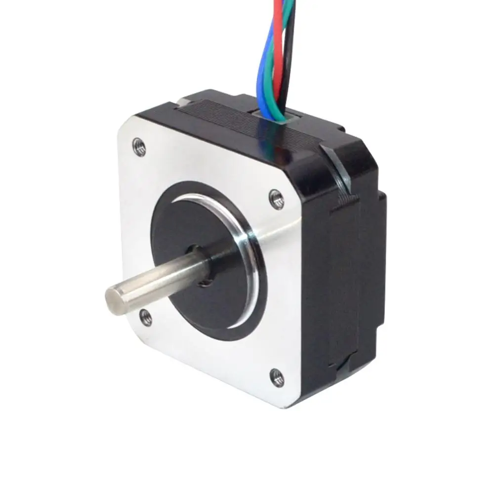 Short Body Nema17 Stepper Motor 20mm 16Ncm 1A Nema 17 Step Motor 42 Motor 4-lead 17HS08-1004S for CNC Engraving Milling Machine