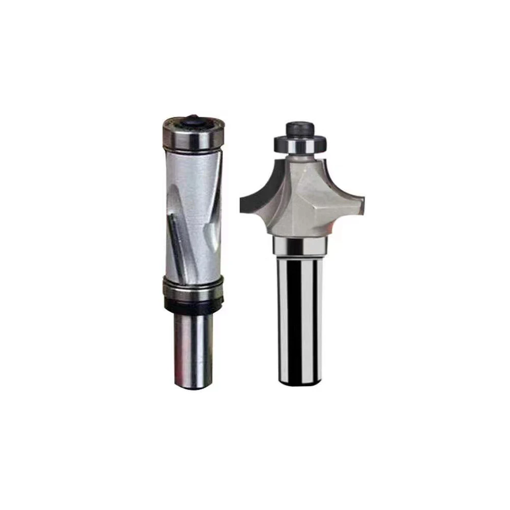 Imagem -02 - Fresa de Madeira Diamante Chanfro Redondo Roteador Bits Ferramentas para Trabalhar Madeira Corte Gravura Limpeza Pcd End Mill Slotter Porta kn