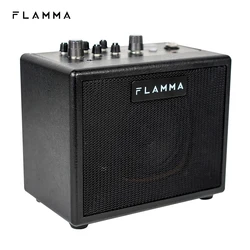 FLAMMA FA05 elektryczny wzmacniacz gitarowy wzmacniacz Bluetooth Combo głośnik Mini przenośny z 7 modelami przedwzmacniacza 40 bębnów