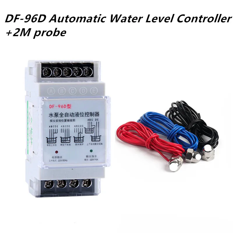 

220v 16A Automatic Liquid Switch protection automatic water level controller Pump Controller with three probes