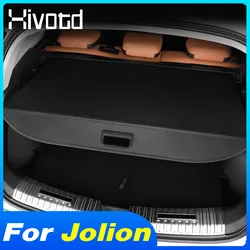Rear Trunk Curtain Trunks Partition Cover Canvas Parcel Shelf Interior Modification Panel For Haval Jolion 2023 Car Accessories