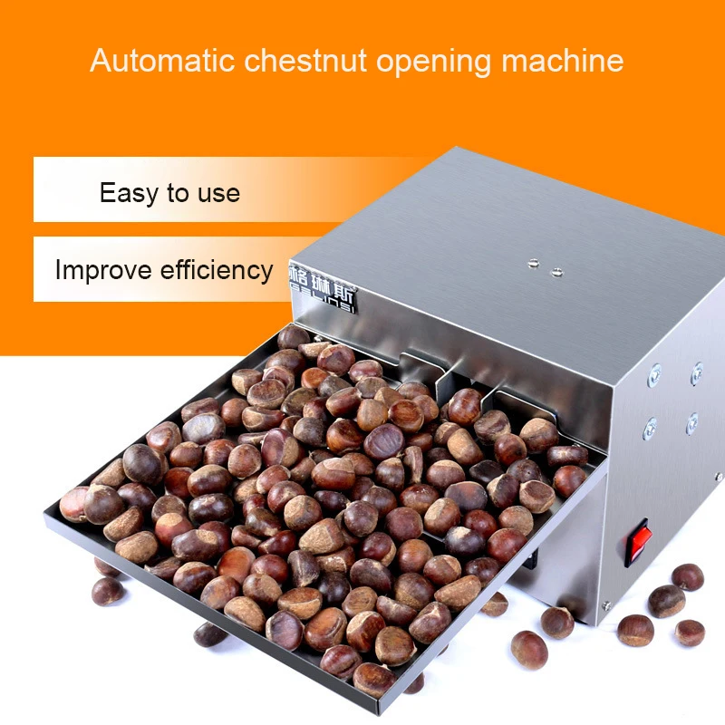 Commercial Automatic Chestnut Opening Machine Chestnut Cutting Machine Chestnut Slitting machine