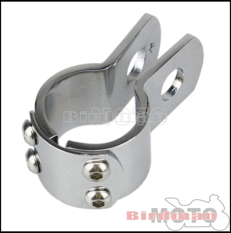 Universal Motorcycle 28mm 32mm 38mm Highway Engine Guard Foot Peg Footrests Mount Clamps For Harley Dyna Honda Cafe Racer Bobber