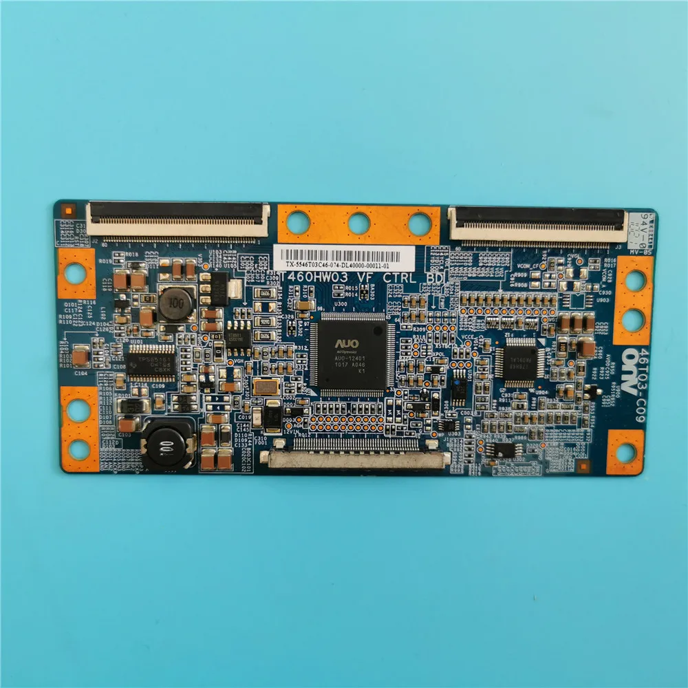 Oryginalny T-CON tablica logiczna T460HW03 VF 46T03-C09 dla LA40C530F1R LE40C530F1W LN40C530F1FXZA LA46C550J1F LE46C580J1F telewizor z dostępem do kanałów