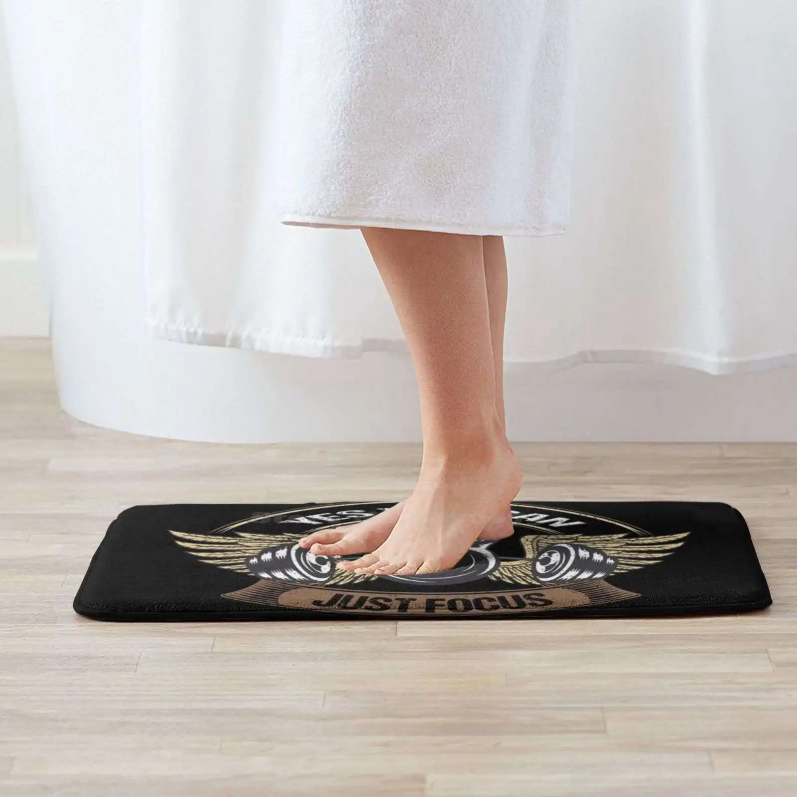 Yes , You Can Just , , Exercise , Gift For The Coach , Power Active T - Shirt Boxing Soft Cushion Home Carpet Door Mat Car Rug