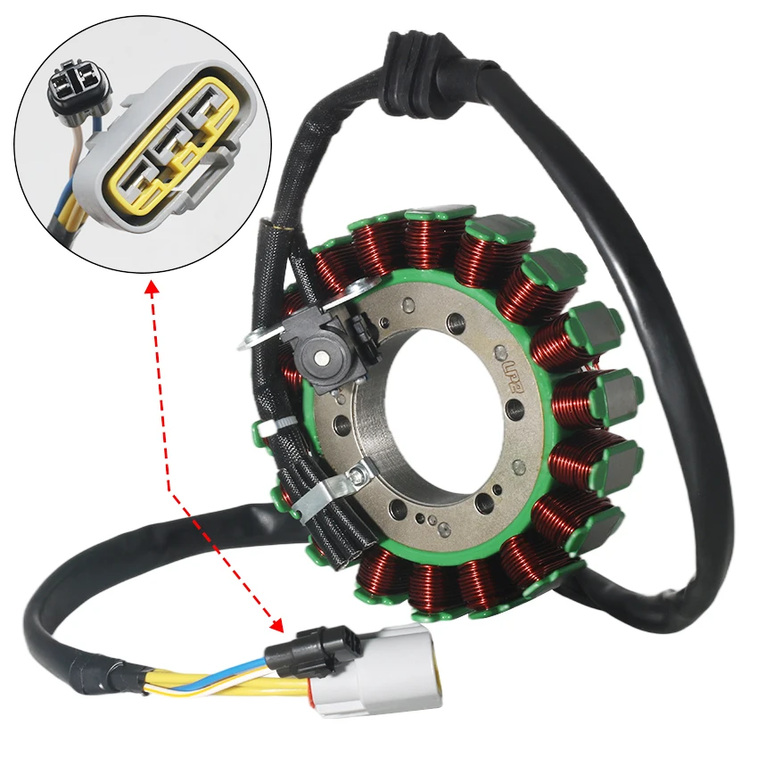 Generator Sepeda Motor Koil Stator Comp untuk Aprilia ETV 1200 Caponord Carabinieri Rally 2014/2015/2016/2017 OEM:680199 Aksesori