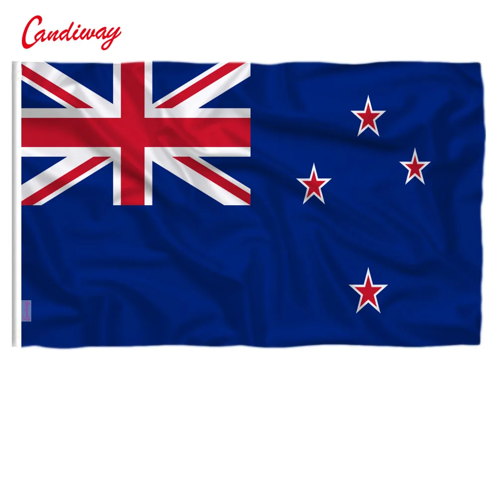 New Zealand flag Singapore Country Flag 90*150cm Hanging Office/Activity/parade/Festival/Home Decoration National Flag