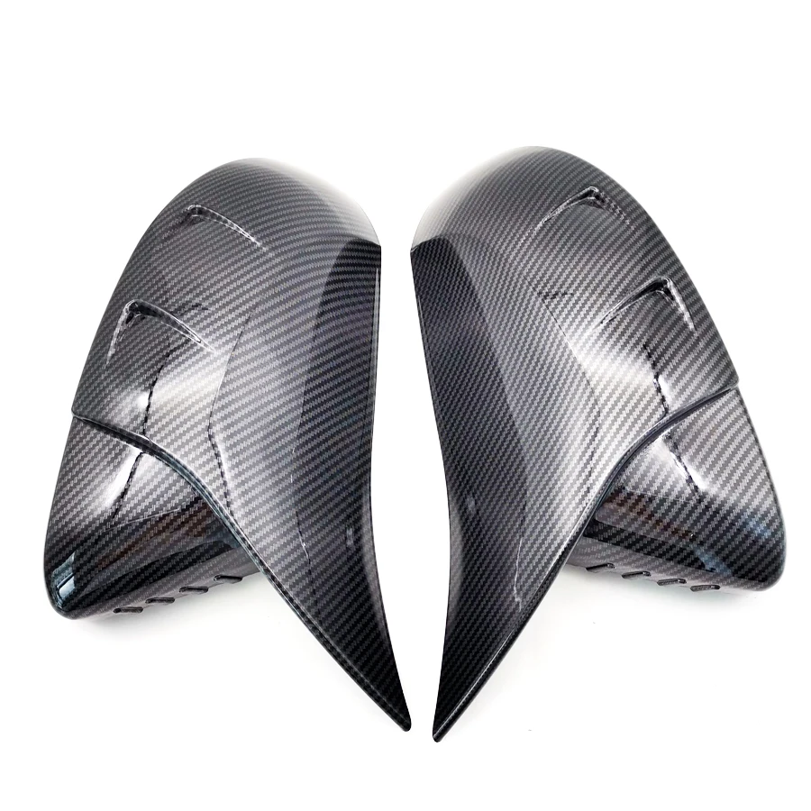 

For Toyota Corolla Hatchback 2019-2020 Rear View Side Mirror Cover Carbon fiber pattern Accessories