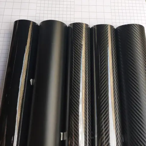 블랙 매트 자동차 비닐 스티커 3D 4D 5D 탄소 섬유 필름 자동 포장 호일 노트북 스킨 전화 커버 오토바이 장식 필름