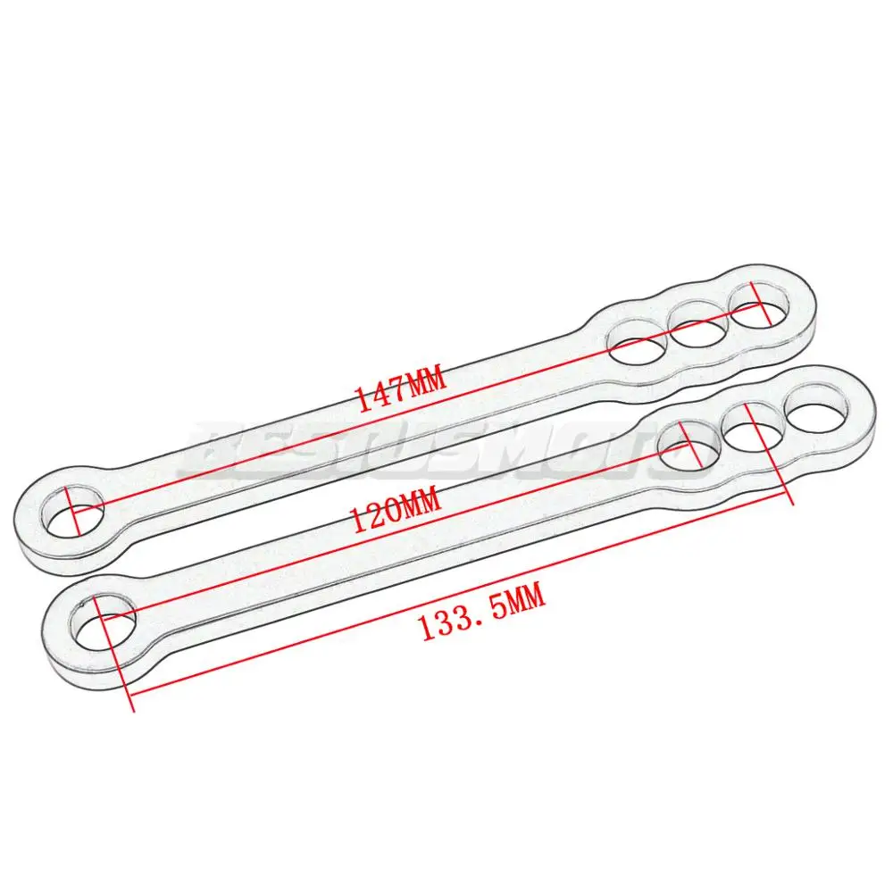 Motorcycle Accessories Lowering Links Kit For Suzuki GSXR1300 GSXR 1300 GSX 1300R Hayabusa 1999- 2019