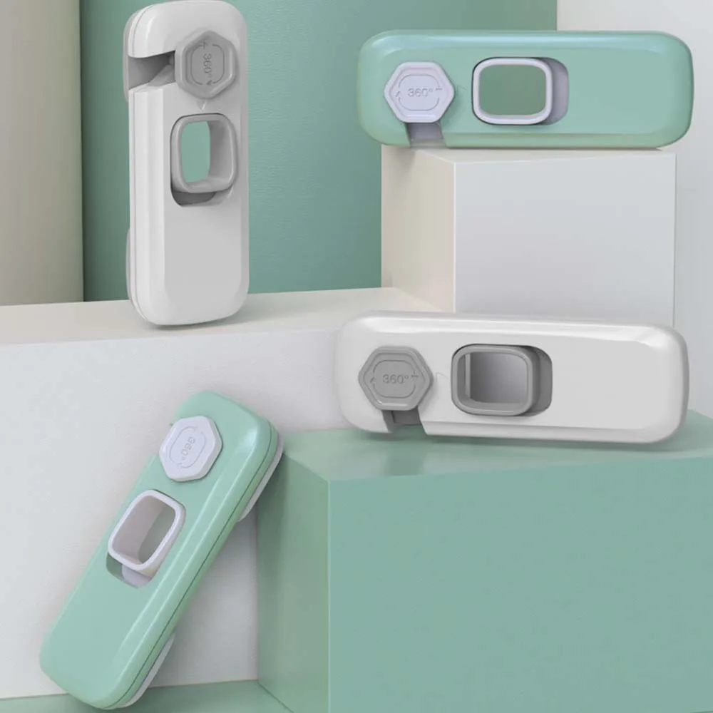 Home Refrigerator Freezer Door Lock Catch Toddler Kids Child Cabinet Locks Baby Safety Child Lock