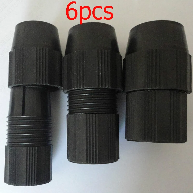 6PCS 16-19mm/31-34mm Plastic Telescopic Tube Connector Net Pole Locator Pipe Twist Lock Buckle Clamp Joint for RC Model Toy DIY