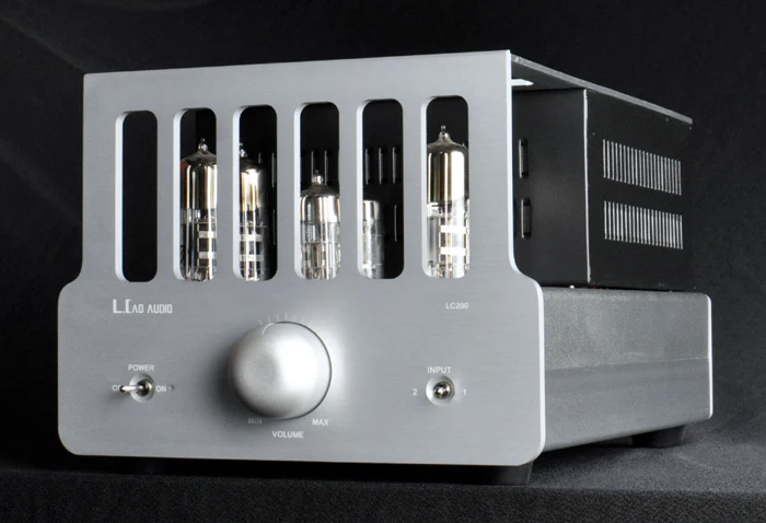 New LC-200 6S6 push-pull amplifier EL84 fever tube amplifier, power: 9W×2, frequency response: 20Hz-20KHZ (-0.5dB, 1W)