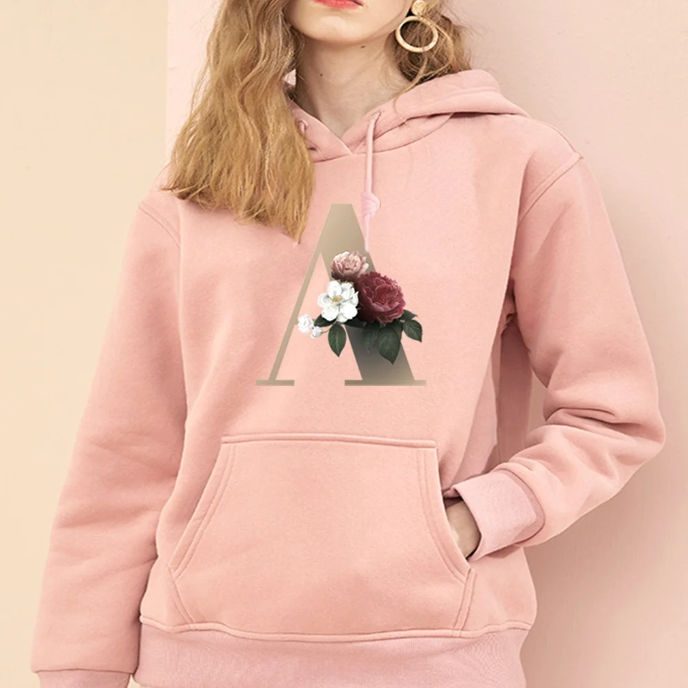 Bluzy z kapturem damskie swetry z serii list dres w stylu Harajuku 2021 bluza z kapturem Streetwear Casual modne ciuchy