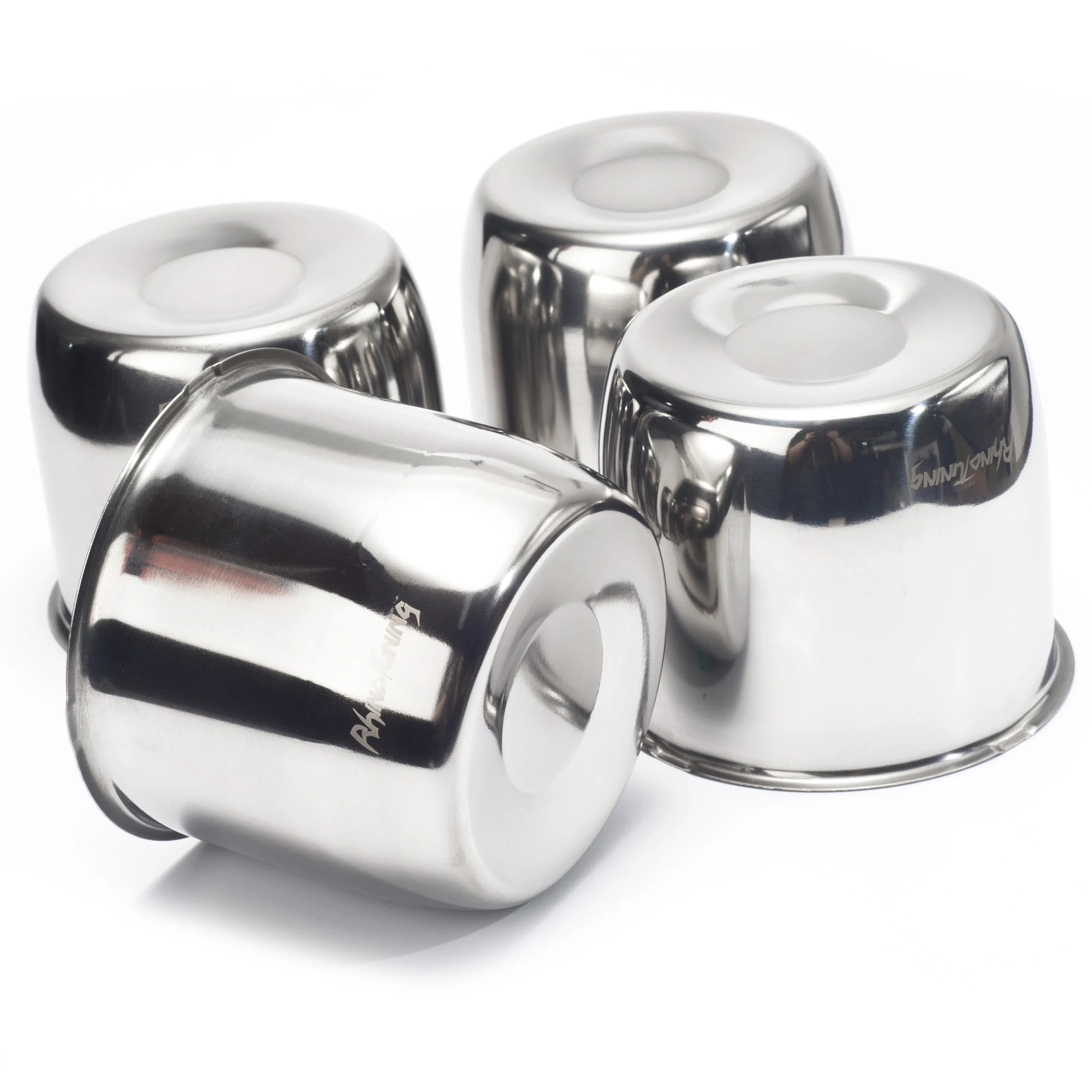 1pc/2/4pcs 108mm 4.25in Stainless Steel Push Through Center Cap For Rims Hubcap Trailer/Truck Hub Bore 3.66in Tall Dust Hubcap