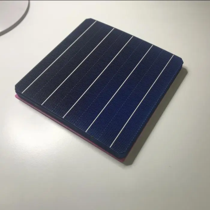10 шт., монокристаллические солнечные батареи, 156x156 мм, класс А, 4,8 Вт, 0,5 В, фотоэлектрический кремний, эффективность 20%, для самостоятельной сборки солнечных панелей