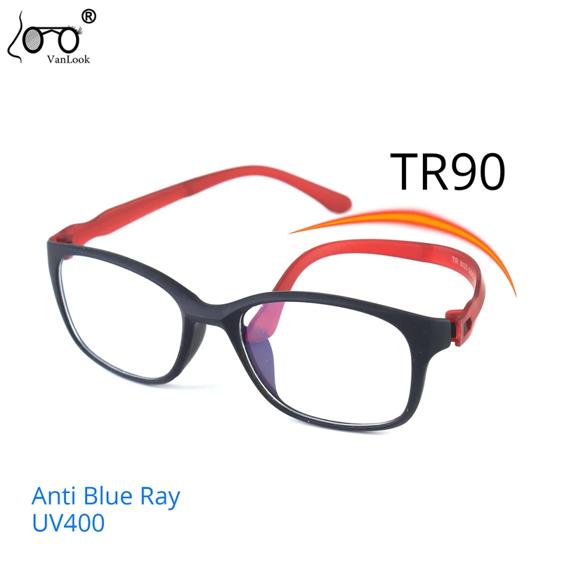 

VANLOOK Women's Blue Light Blocking Computer Glasses Men's TR90 Transparent Spectacle Optical Eyewear Frame