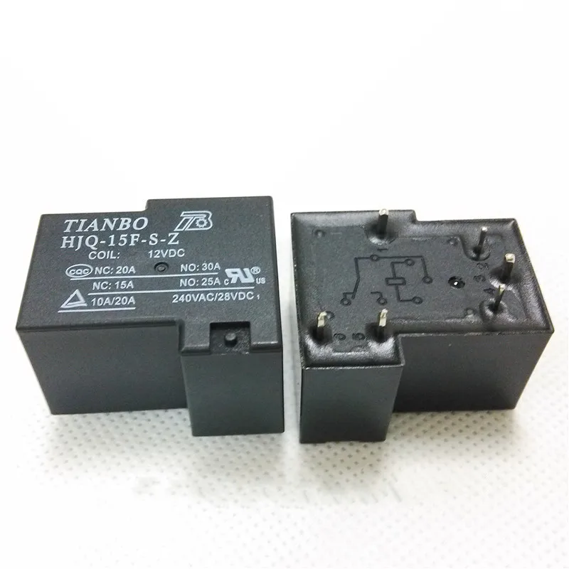 

5pcs/10pcs 100%Original NEW relay HJQ-15F-S-Z-12VDC HJQ-15F-S-Z-24V HJQ 15F S Z HJQ15FSZ 24VDC DC12V 12V 24V 20A DIP6