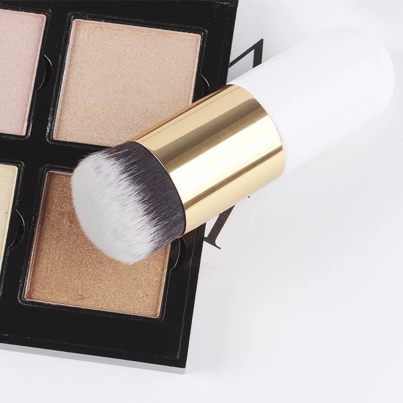 1pc Professional Foundation Brush 5 Colors Makeup Brush Flat Cream Makeup Brushes Professional Cosmetic Make-up Brush