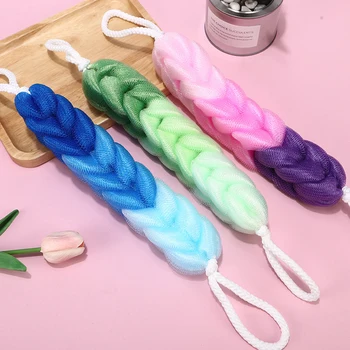 목욕 브러쉬 바디 스크럽 등 스크러버 수건 메쉬 샤워 수세미 목욕 바디 마사지 브러쉬, 욕실 안티 셀룰 라이트 스폰지 브러쉬 