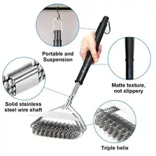 BBQ Grill Brush and Scraper #4
